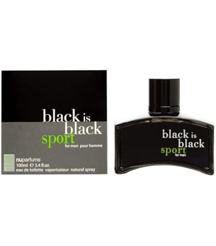 Amazon.com : Nuparfums Black is Black for Men, 3.4 Ounce edt sprau